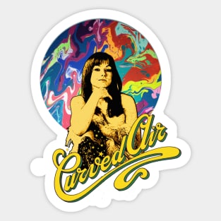 Curved Air Sticker